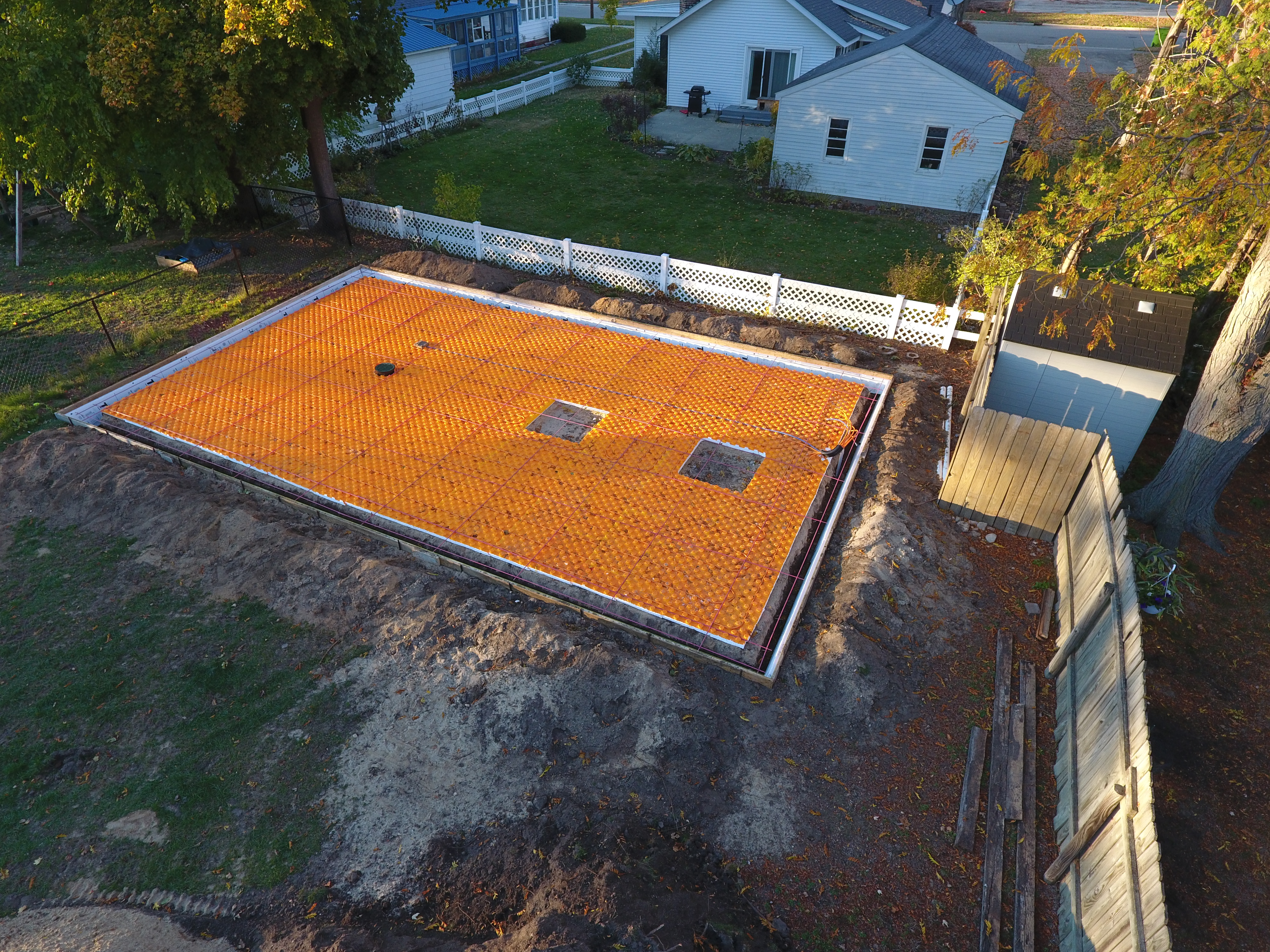 Exterior Slab Insulation and Rebar