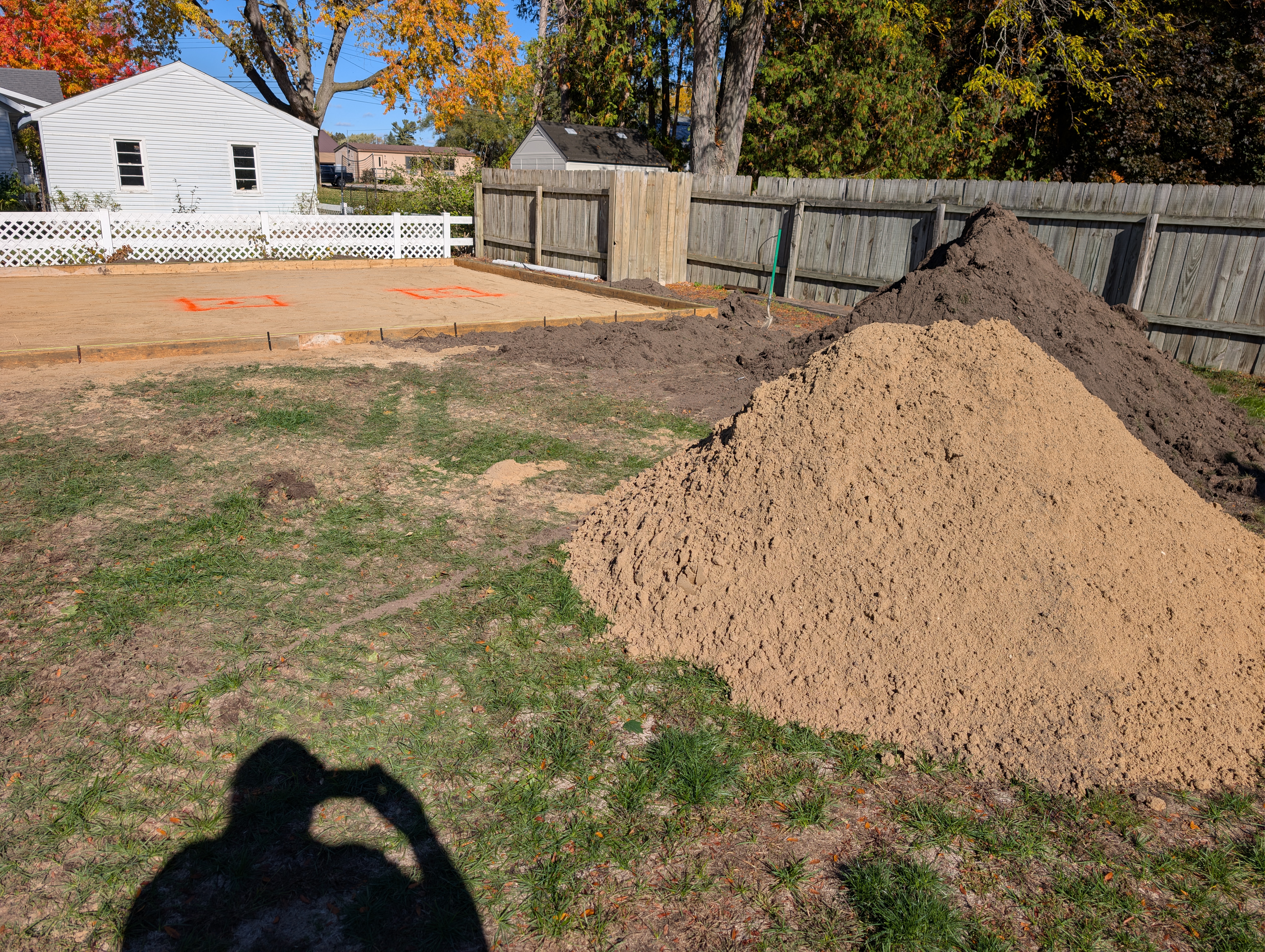 Foundation with Sand