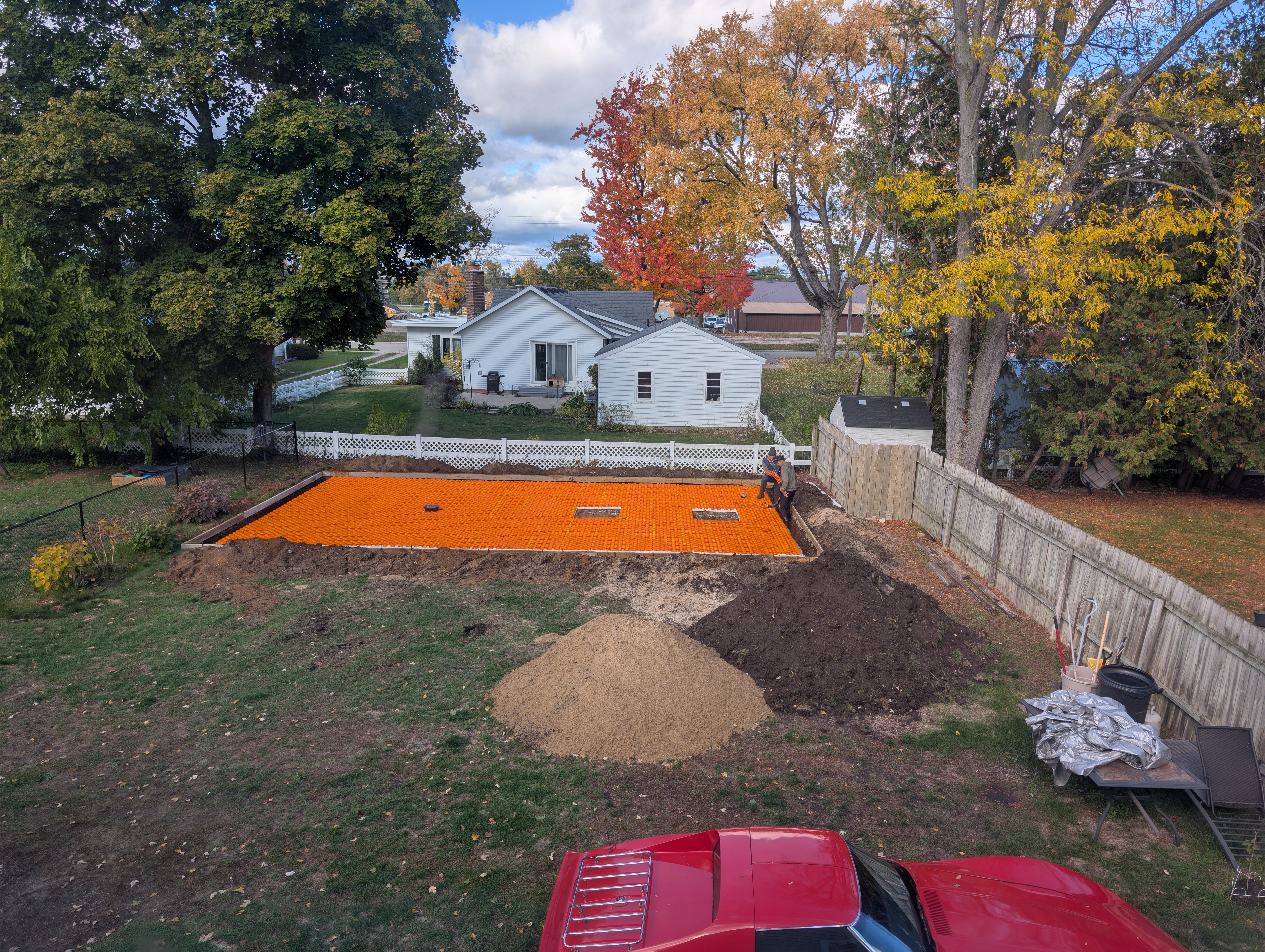 Under-Slab Insulation Second Aerial View