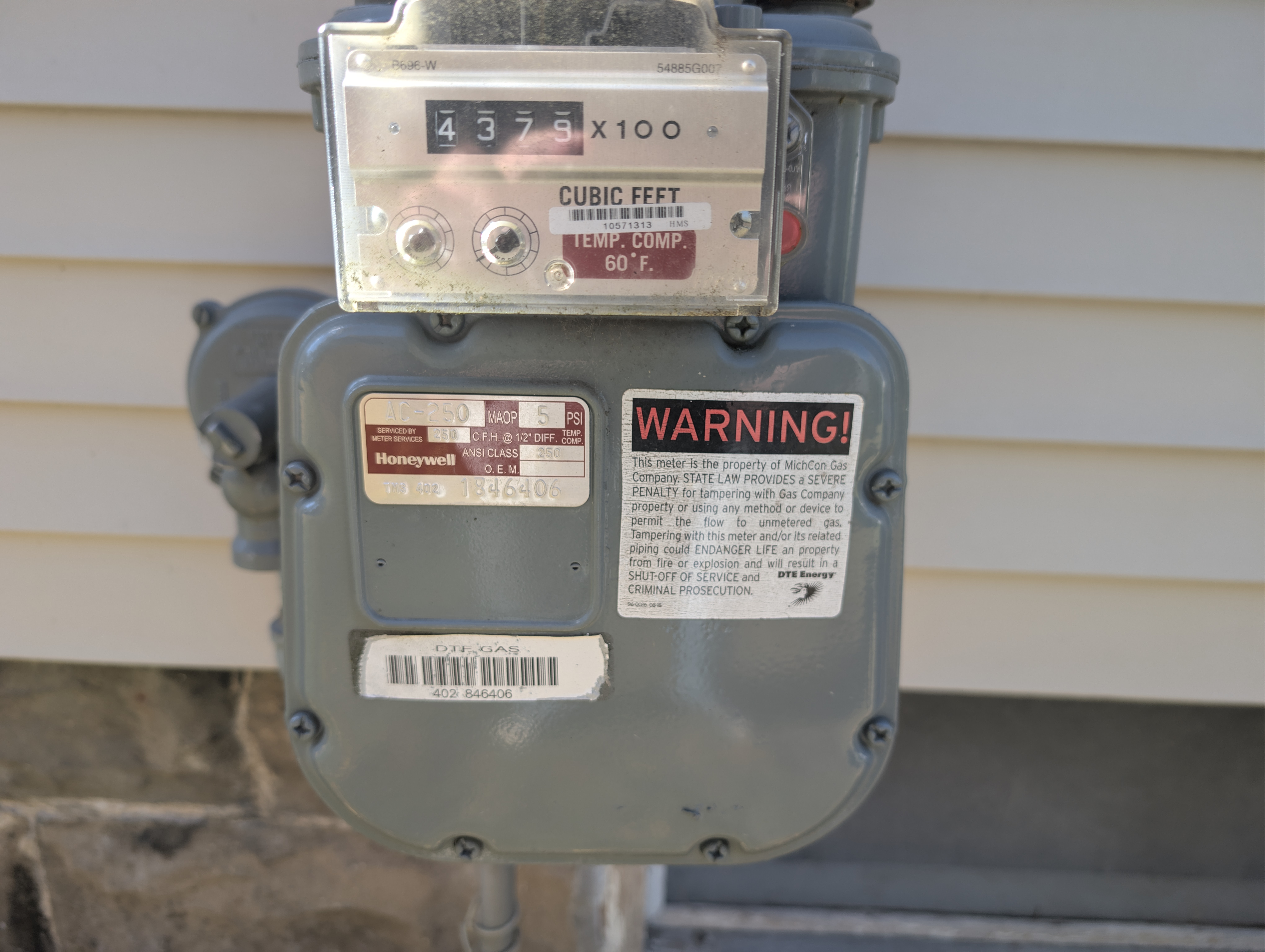 Natural Gas Meter