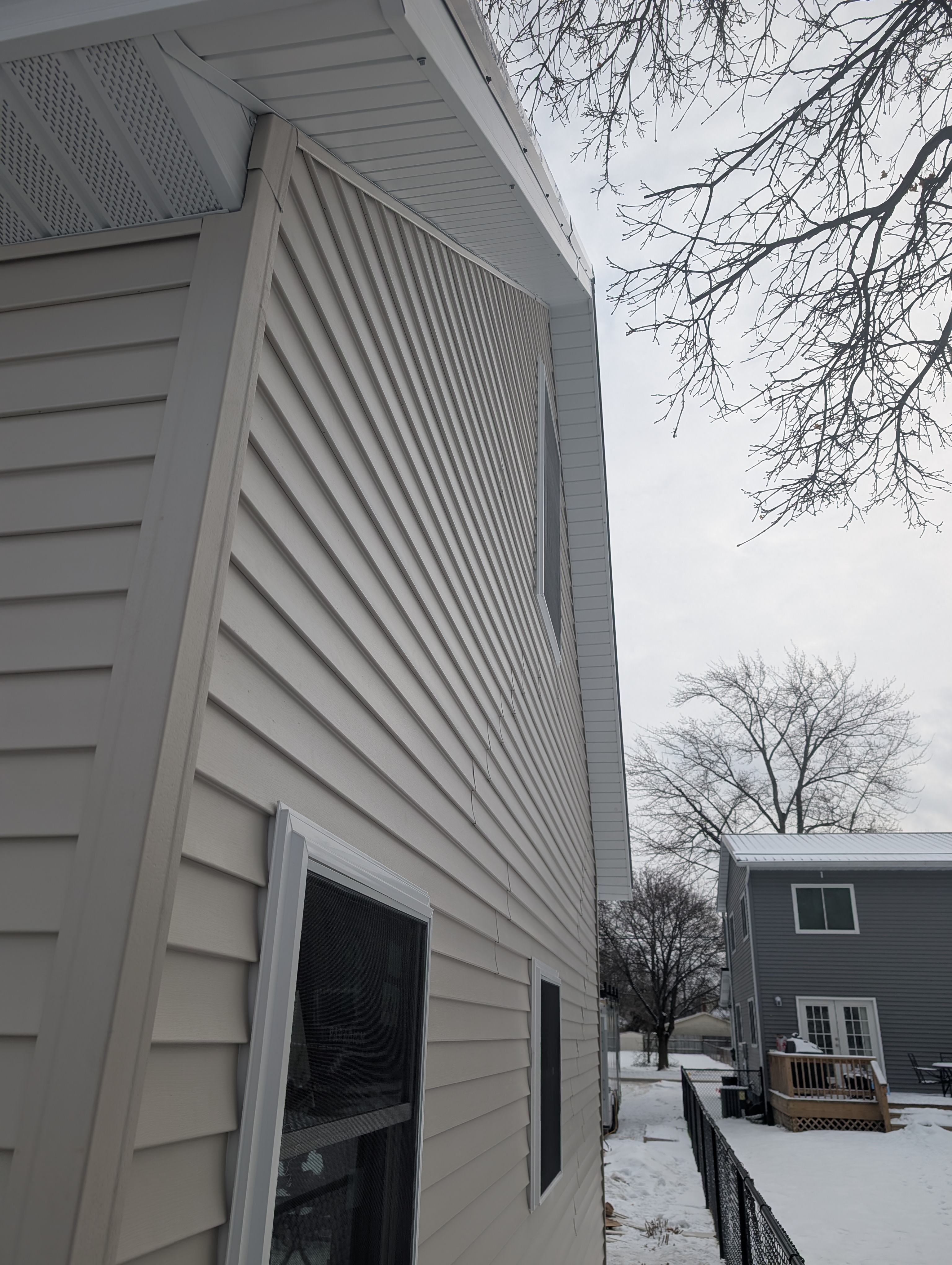 North Wall Corner Detail