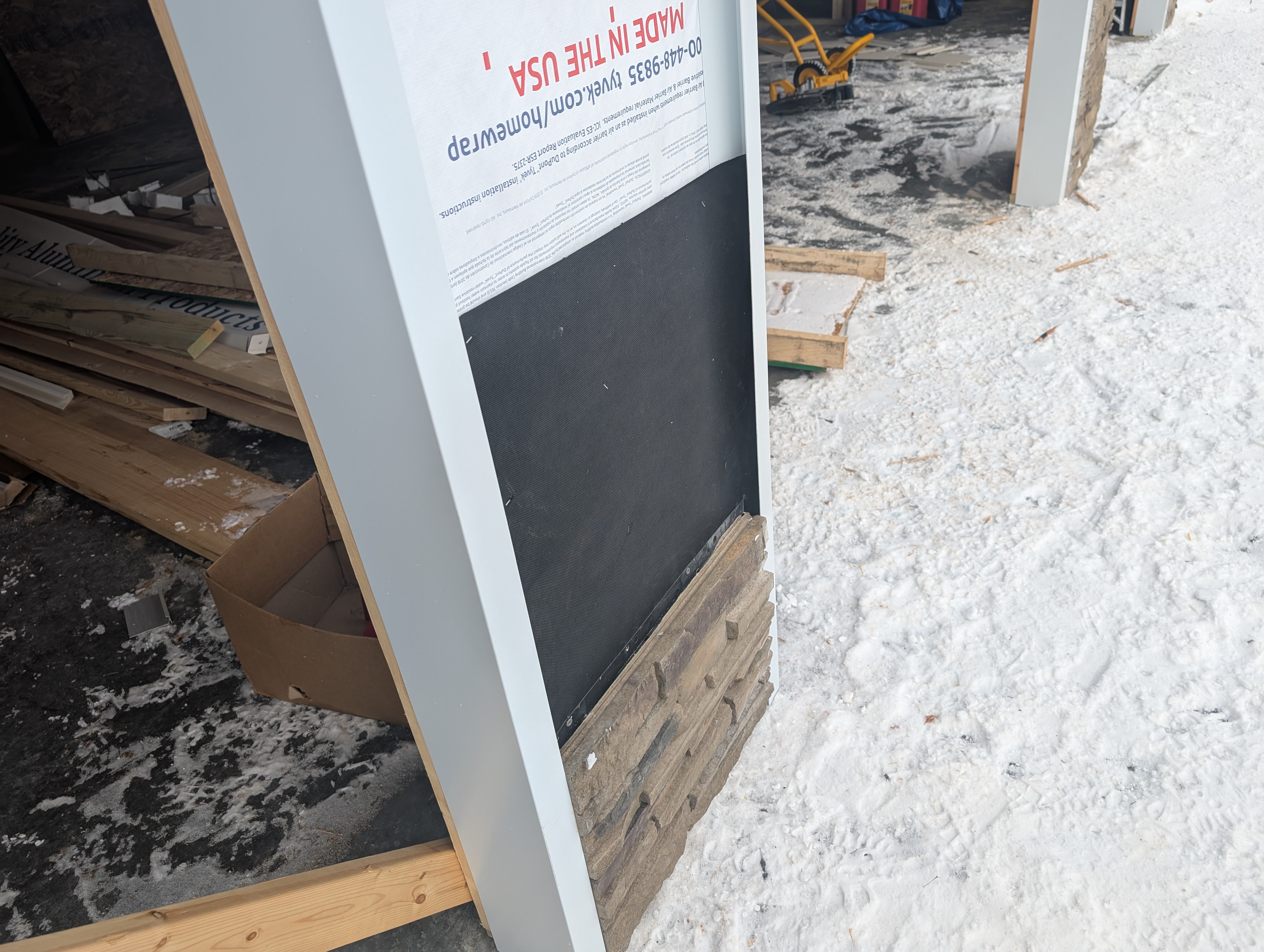 Garage Door Post Detail