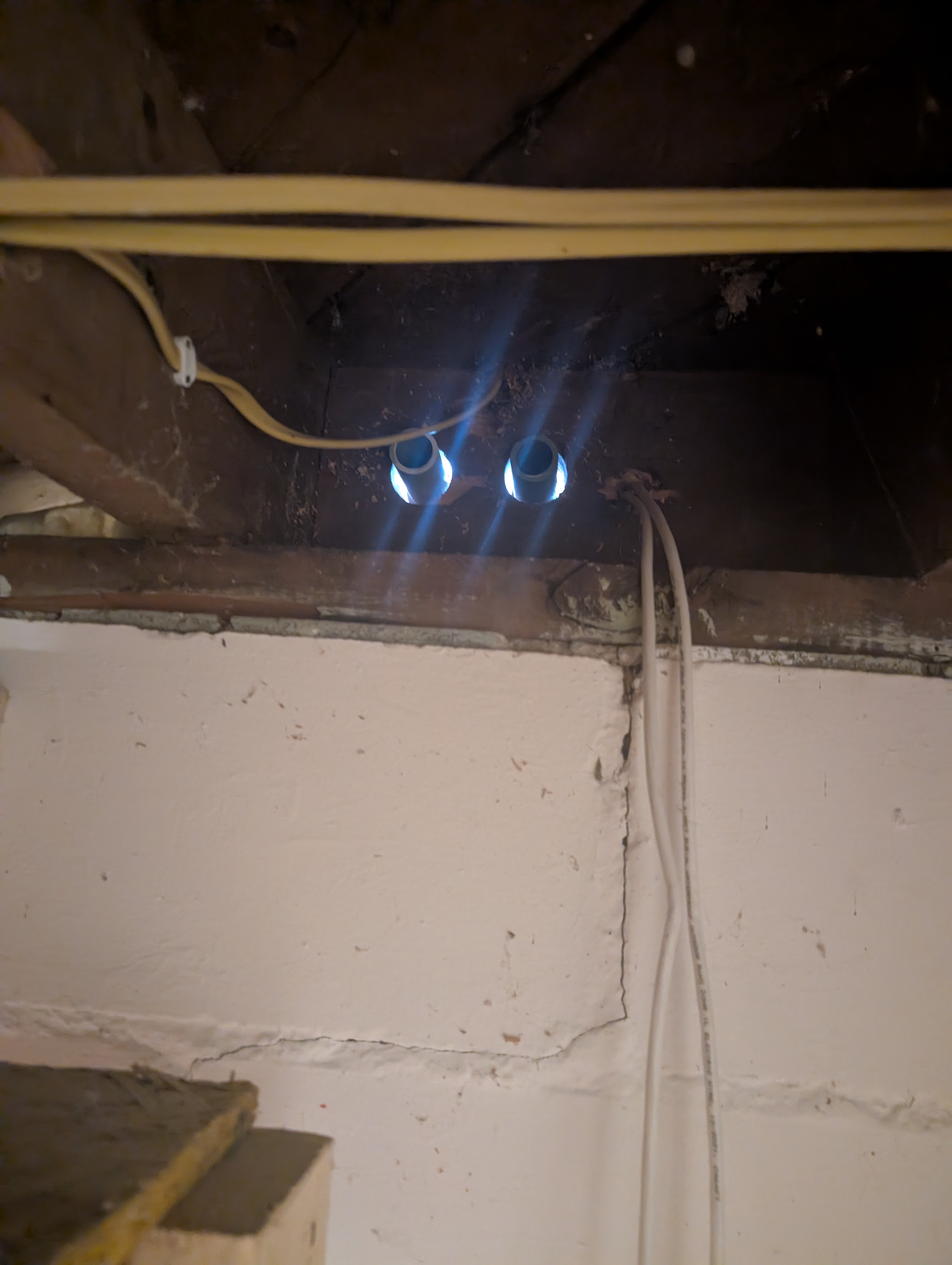 Basement Conduit Penetrations