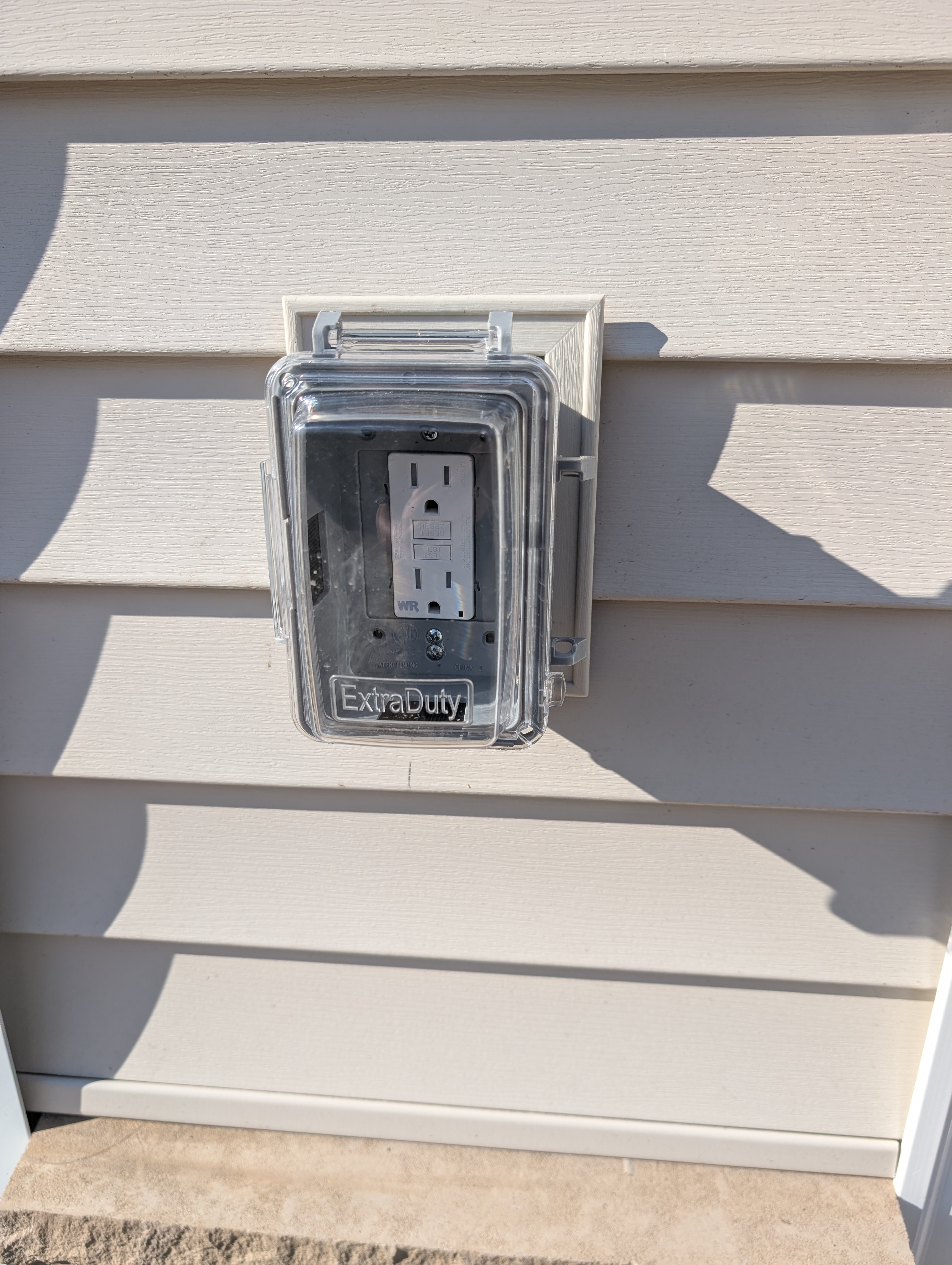 Exterior GFCI Outlet